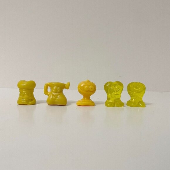 Vintage Lot Of 5 Crazy Bones Gogos Toys - Picture 1 of 8